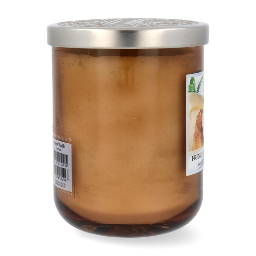 Heart &amp; Home Duftkerze French Vanilla Cupcake Gro&szlig;es Glas 340 g