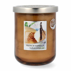 Heart & Home French Vanilla Scented Candle Large Jar...