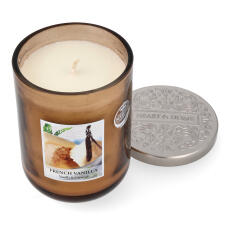 Heart &amp; Home Duftkerze French Vanilla Cupcake Gro&szlig;es Glas 340 g
