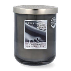 Heart &amp; Home Duftkerze Cashmere Gro&szlig;es Glas 340 g