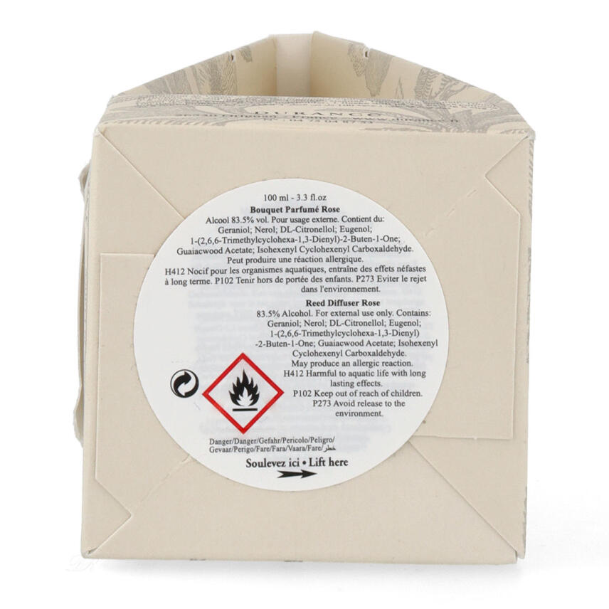 Durance Duftbouquet Rose Diffusor Raumduft 100 ml