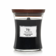 WoodWick Black Peppercorn Mittleres Glas Duftkerze 275 g
