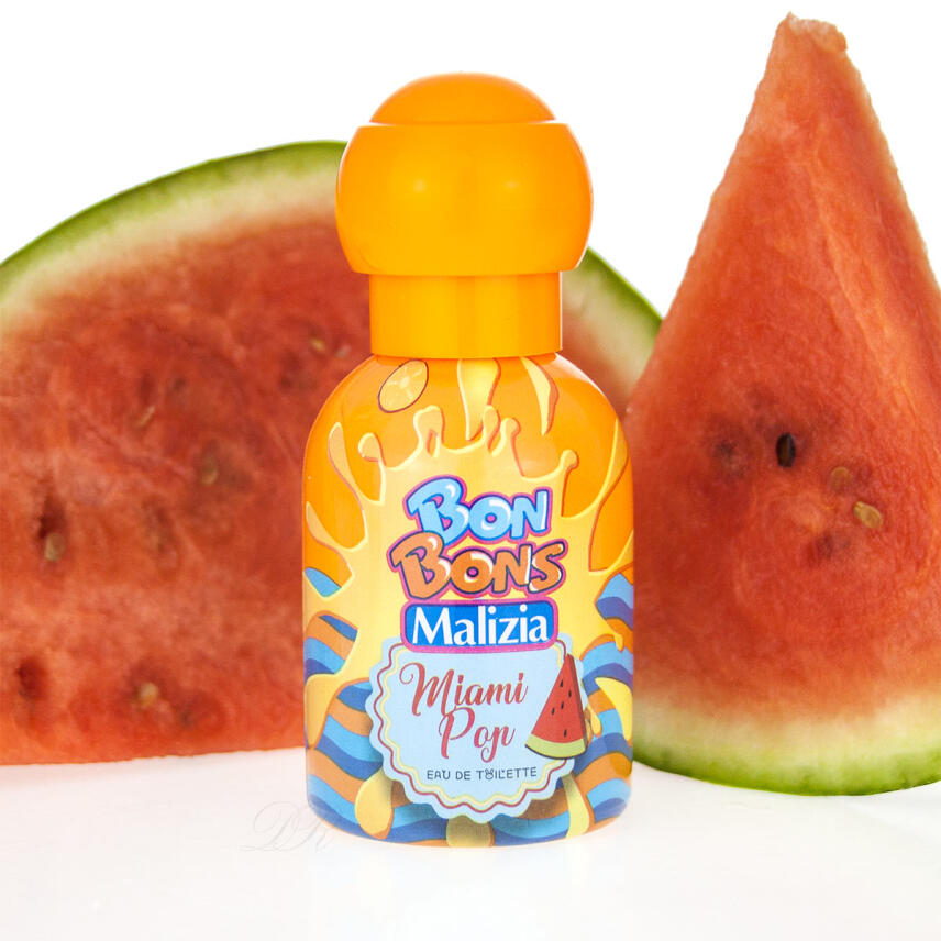 Malizia Bon Bons Set Miami Pop Eau de Toilette + Lemon Energy Deo + Lama Schl&uuml;sselanh&auml;nger