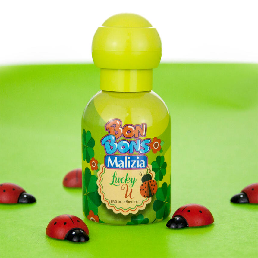 Malizia Bon Bons Set Lucky U Eau de Toilette + Cyber Kiwi Deo + Lama Schl&uuml;sselanh&auml;nger