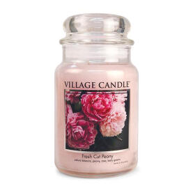Village Candle Fresh Cut Peony Duftkerze Großes...
