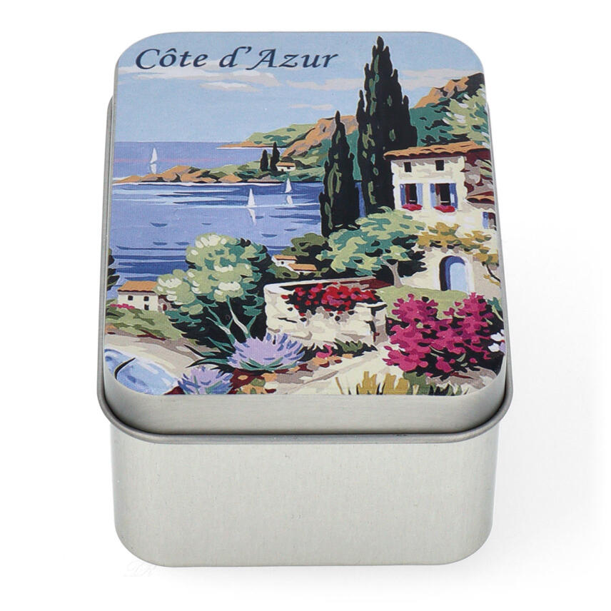 Le Blanc C&ocirc;te dAzur Naturseife in Blechdose 100 g