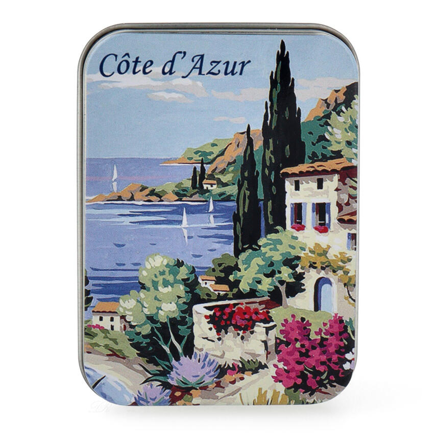 Le Blanc C&ocirc;te dAzur Naturseife in Blechdose 100 g