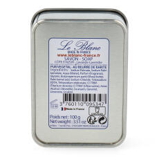 Le Blanc C&ocirc;te dAzur Naturseife in Blechdose 100 g