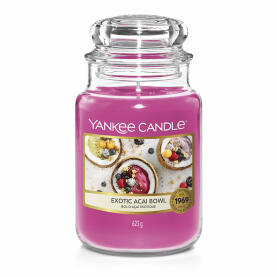 Yankee Candle Exotic Acai Bowl Scented Candle Large Jar...