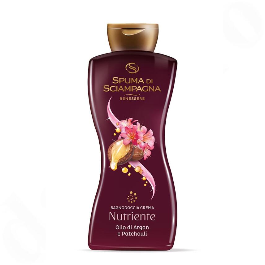 Spuma di Sciampagna Argan&ouml;l und Patchouli Badecreme 650 ml - pflegend