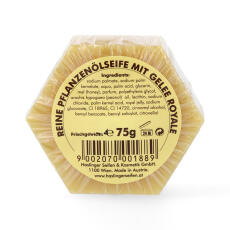 Haslinger reine Pflanzen&ouml;lseife mit Gelee Royale 75g