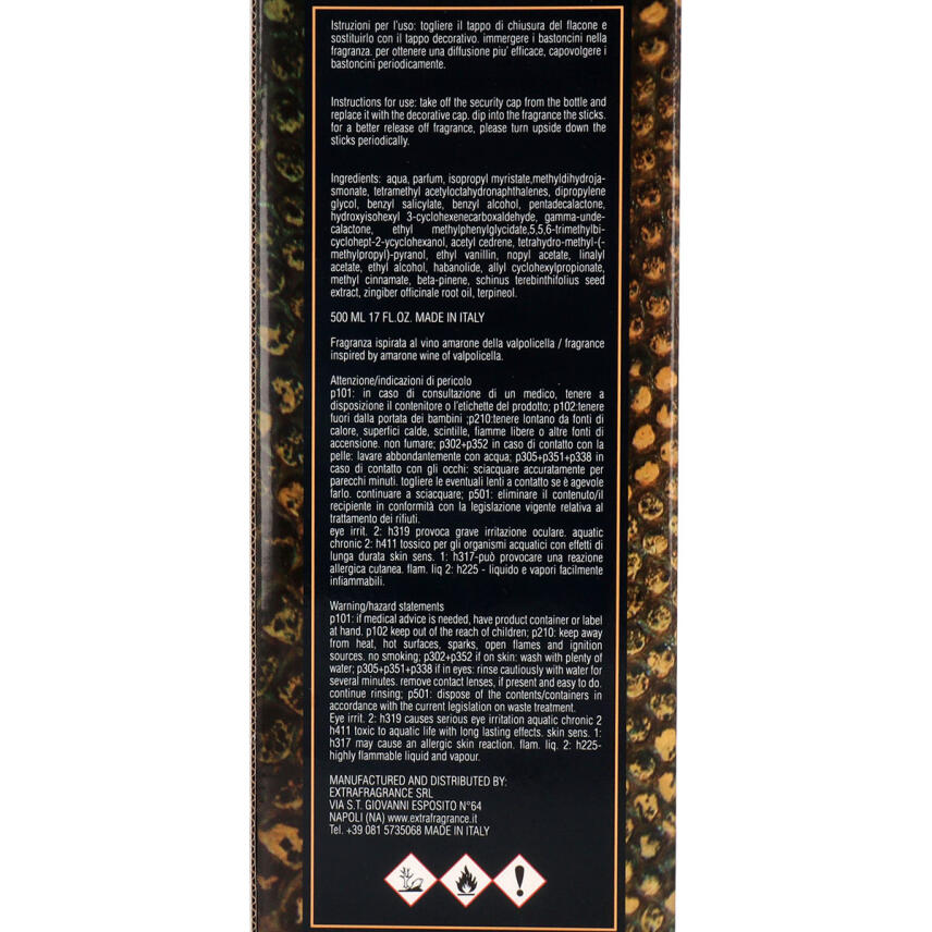 Nazareno Gabrielli Home Raumdiffusor Serpente 500 ml