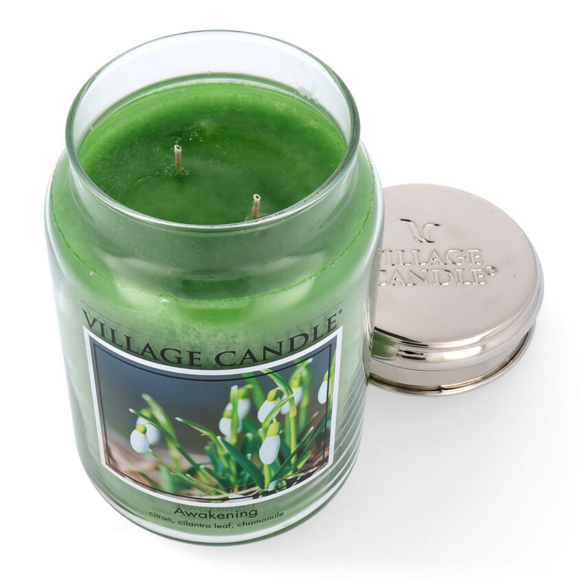Village Candle Awakening Duftkerze Gro&szlig;es Glas 626 g