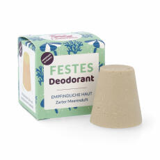 Lamazuna Solid Deodorant Vegan Zarter Meeresduft 30 g /...