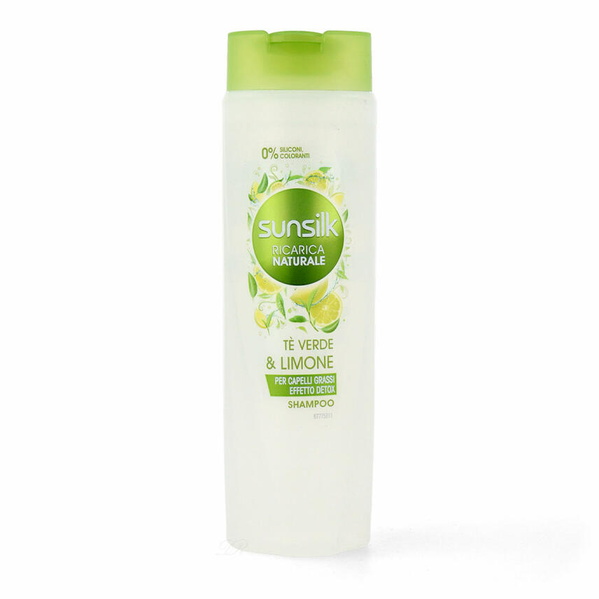 Sunsilk Shampoo Purificante Gr&uuml;ner Tee &amp; Zitrone f&uuml;r alle Haartypen 250 ml