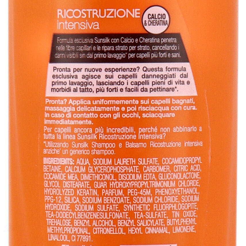 Sunsilk Shampoo Ricostruzione intensiva - f&uuml;r strapaziertes Haar 250 ml