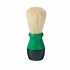 Omega shaving brush pure bristle 40099 green handle