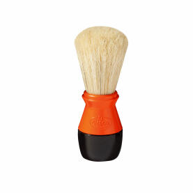 Omega shaving brush pure bristle 40099 orange handle