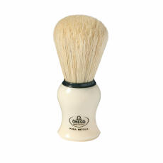 Omega Pure Bristle Shaving Brush 10066 beige handle