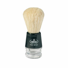 Omega Pure Bristle Shaving Brush 10019 black handle
