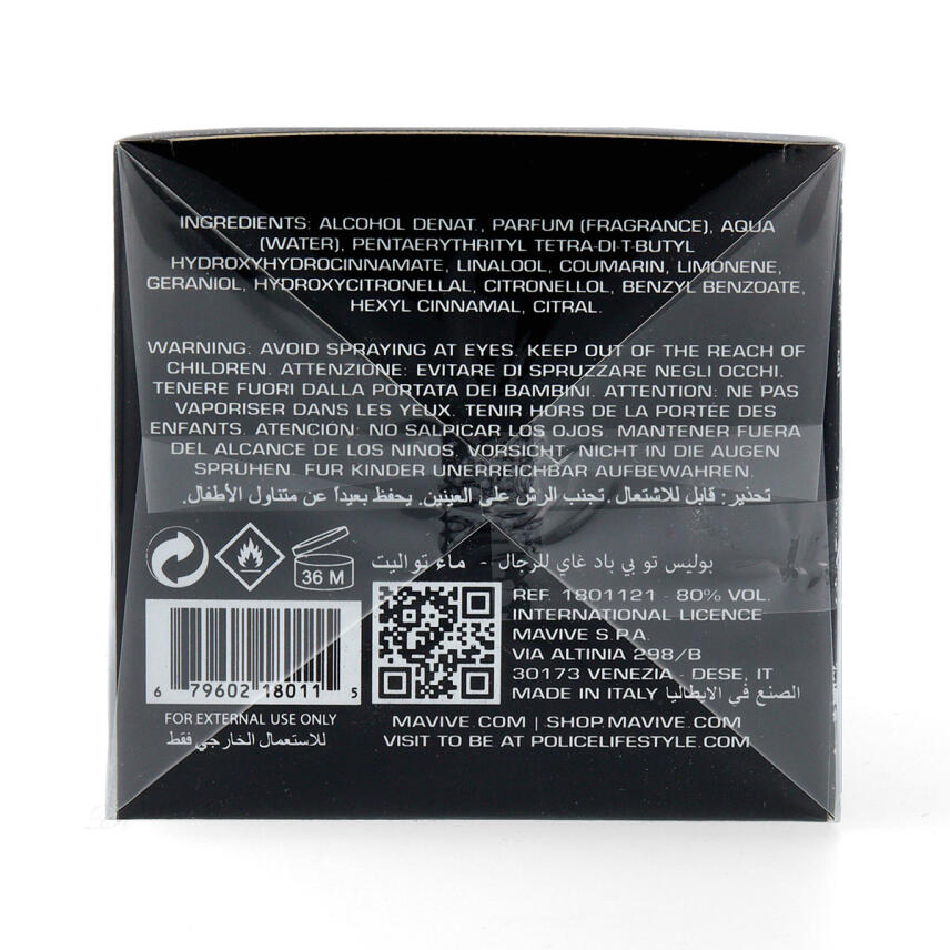 Police To Be Bad Guy Eau de Toilette f&uuml;r Herren 125ml