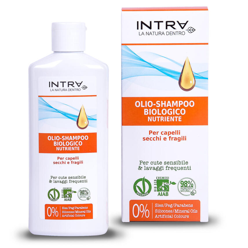 Intra Bio Nutriente &Ouml;l Shampoo f&uuml;r trockenes &amp; strapaziertes Haar 200 ml