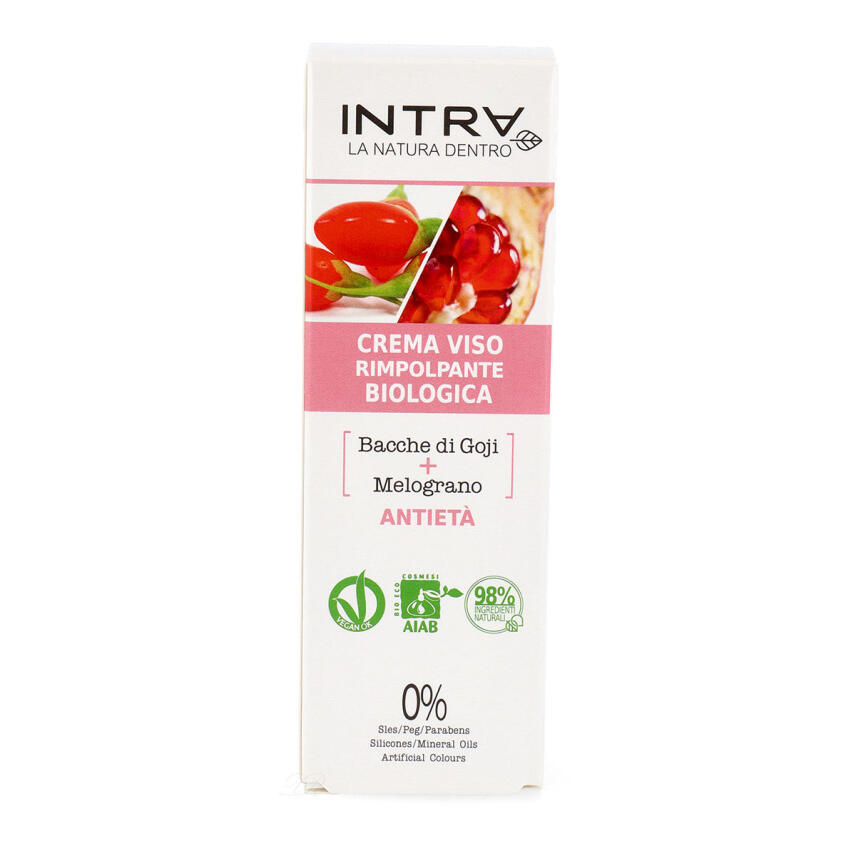 Intra Bio Antiet&agrave; Goji Beeren &amp; Granatapfel Gesichtscreme 50 ml