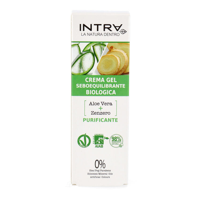 Intra Bio Purificante Aloe Vera &amp; Zenzero Cremegel 50 ml