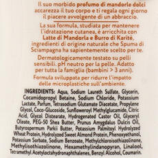 Spuma di Sciampagna Mandelmilch &amp; Karite Butter Badecreme 650 ml - idratante