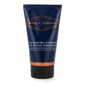 King C Gillette ransparent Shaving Gel 150 ml