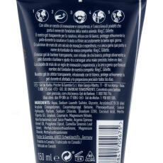 King C Gillette transparentes Rasiergel 150 ml