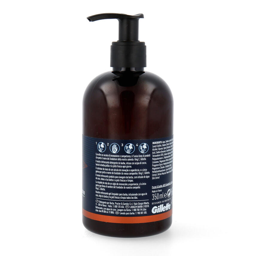 King C Gillette Bartshampoo 350 ml