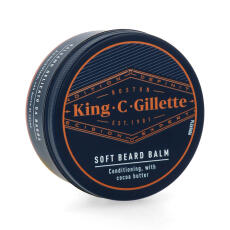 King C Gillette Bartbalsam mit Kakaobutter 100 ml