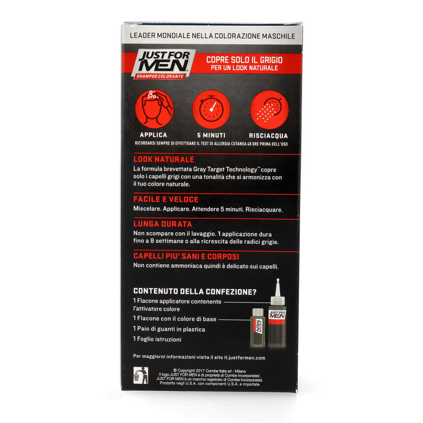 Just For Men Kastanienbraun hell colorierendes Shampoo H25 27,5ml + 38,5ml