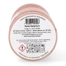 Schulthess Secret Garden Rose Geranium Anti M&uuml;cken Duftkerze 450 g