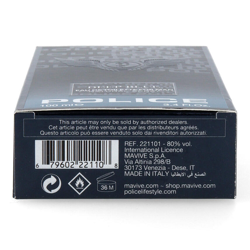 Police Blue Eau de Toilette spray f&uuml;r Herren 100ml