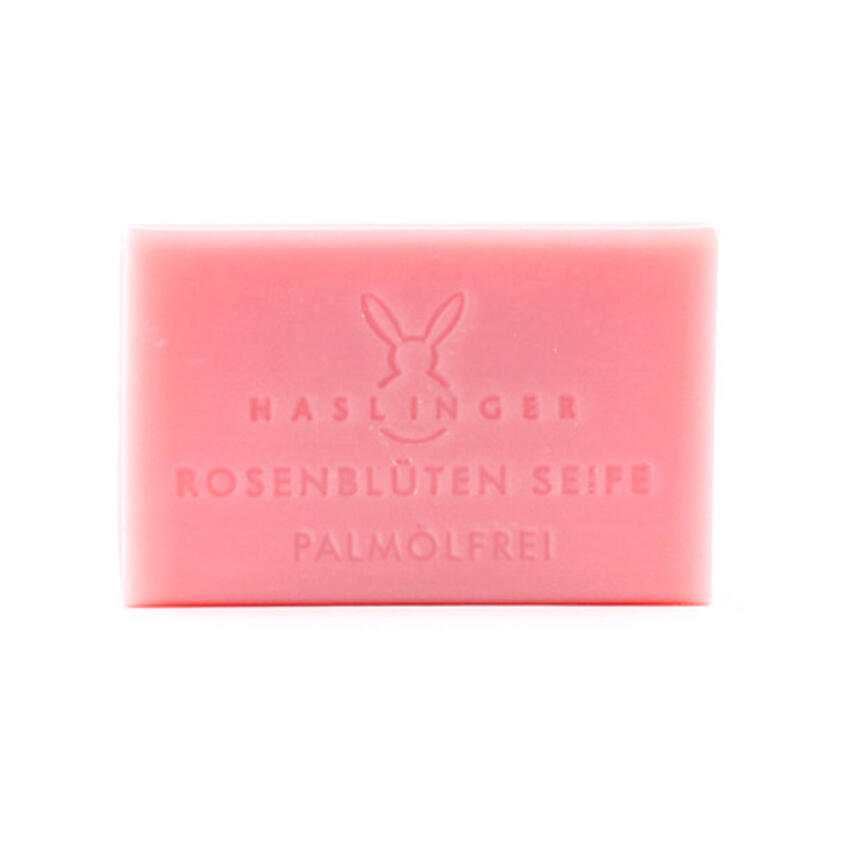 Haslinger Palm&ouml;lfreie Rosenbl&uuml;ten Seife 100 g
