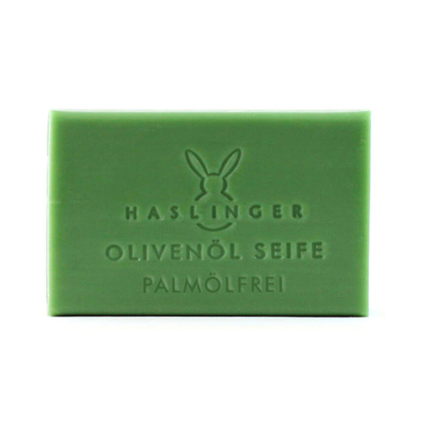 Haslinger Palm&ouml;lfreie Oliven&ouml;l Seife 100 g