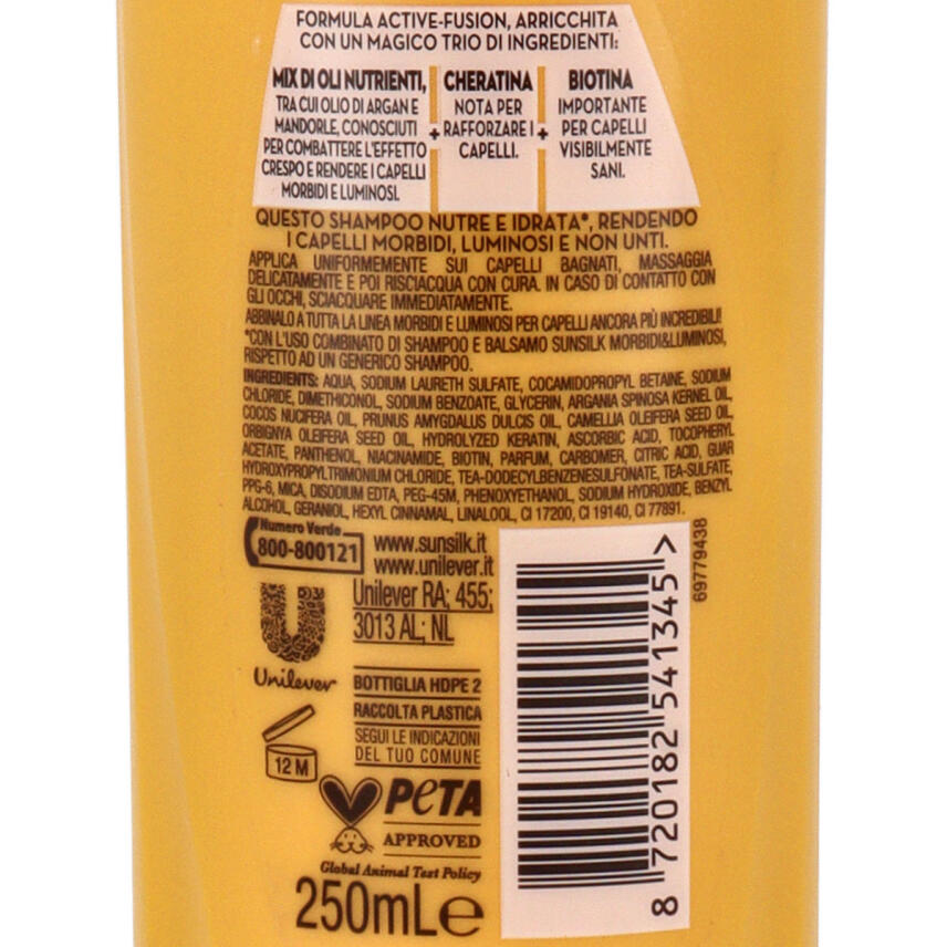 Sunsilk Shampoo morbidi &amp; luminosi - f&uuml;r trockenes Haar 250 ml