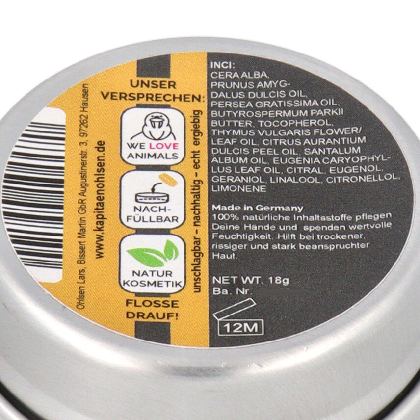 Kapit&auml;n Ohlsens Flossen Fett 18 g