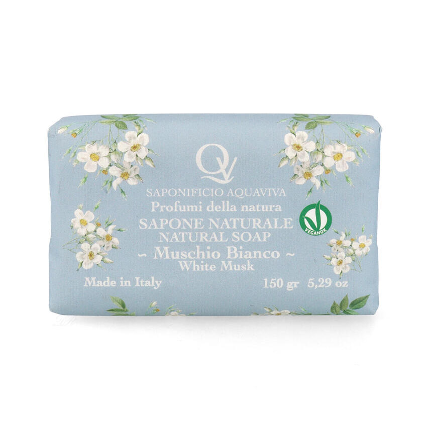 Saponificio Aquaviva Profumi della natura Muschio Bianco 150 g