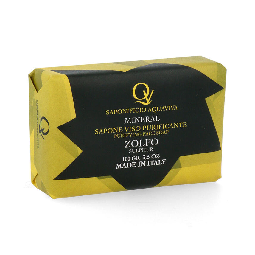 Saponificio Aquaviva Speciali Zolfo Schwefel Seife 100 g