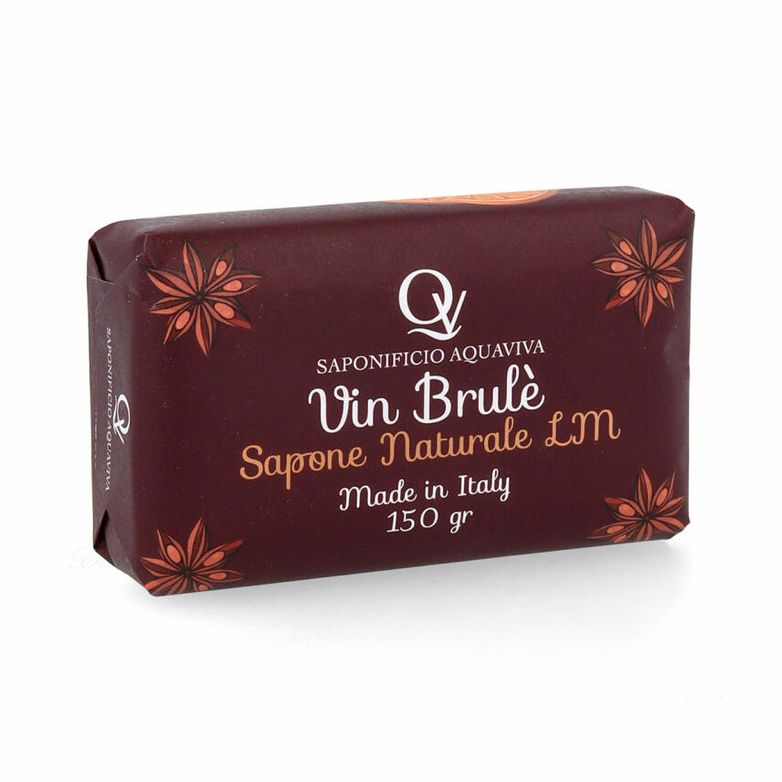 Saponificio Aquaviva Limited Edition Vin Brul&egrave; Seife 150 g