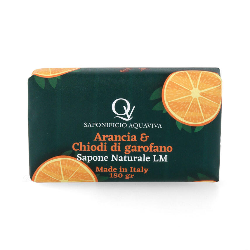 Saponificio Aquaviva Limited Edition Arancia &amp; Chiodi Di Garofalo Seife 150 g