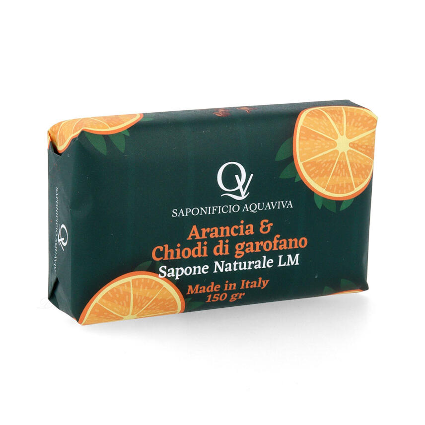 Saponificio Aquaviva Limited Edition Arancia &amp; Chiodi Di Garofalo Seife 150 g