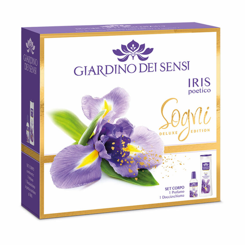 Giardino dei Sensi Iris Poetico Geschenkset Saint Tropez Eau de Parfum &amp; Duschgel