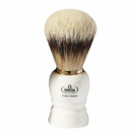 Omega 643 Silvertip Badger Hair Shaving Brush