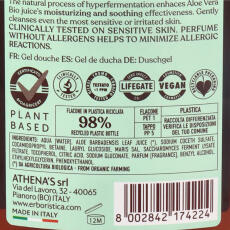 LErboristica di Athenas Aloe Vera Fermentata Bio Duschgel 300 ml
