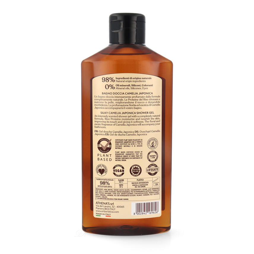 LErboristica di Athenas Camelia Japonica Silky Duschgel 400 ml