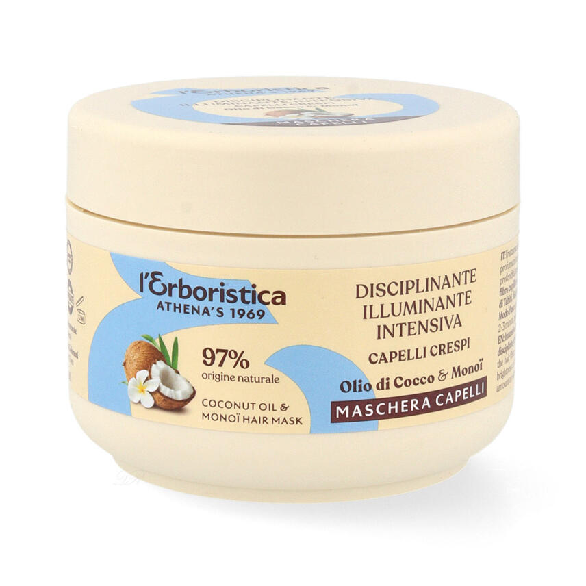 LErboristica di Athenas Olio di Cocco &amp; Mono&iuml; Haarmaske 200 ml